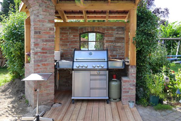 Propane Grill Assembly in North Richland Hills