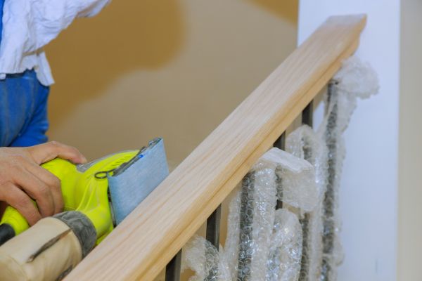 Handrail Sanding in North Richland Hills