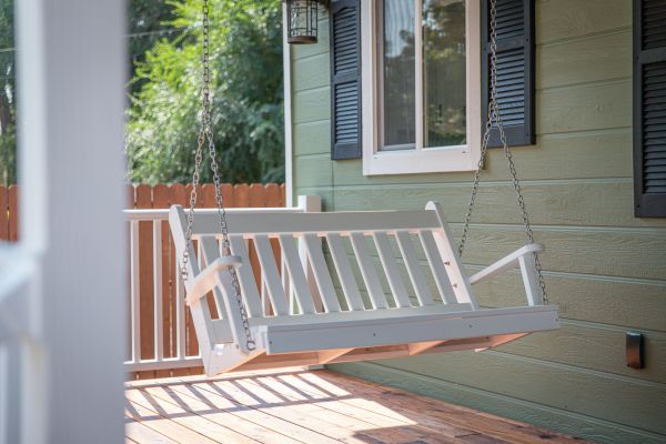 Porch Swing Installation in North Richland Hills